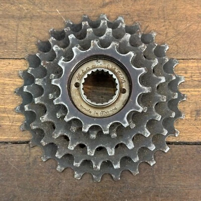 Vintage Atom 77 5 Speed Freewheel 28 Tooth 14 Tooth 5s Black Eroica - Image 1 of 4