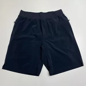 Fabletics Francise Corto Forrado 9" Atlético Para Hombre M Negro Bolsillos Gimnasio Fitness - Imagen 1 de 11