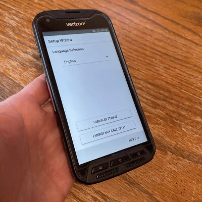 ✅Teléfono celular Kyocera DuraFORCE E6810 Pro Android Verizon resistente 4G Foto 1 de 4