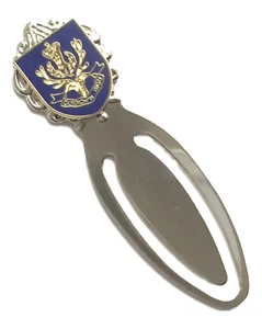 Queens Own Highlanders Military Forces Bookmark & Organza Gift Bag (M068) - Picture 1 of 3