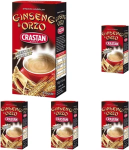 Ginseng E Orzo Solubile Confezione Da 5 Scatole - 25 Bustine Da 20 Gr (100 G) - Foto 1 di 8