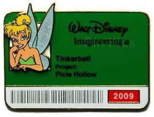Spilla Disney 67945 WDI Cast ID Badge Serie 2009 Campanellino 3D (Errore) LE 300 - Foto 1 di 1