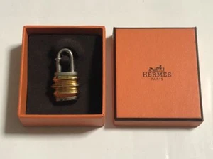 HERMES 1991 Limited Cadena Lanterna Oro/Argento Rara dal Giappone - Foto 1 di 8