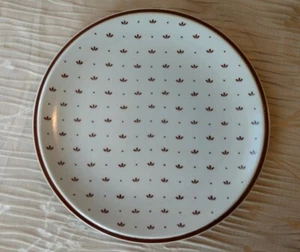 Regency American Country Newcor Stoneware Cape Cod Brown Dinner Plate Excellent - Picture 1 of 3