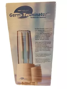 Toothbrush Sanitizer Germ Terminator GT100 Oral Brush Cleaner Factory Sealed NIB - Picture 1 of 5