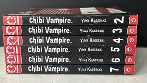 Lote Manga Chibi Vampiro #2-7 Libro de bolsillo Inglés Tokyopop Usado Muy Bueno - Imagen 1 de 16