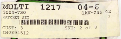 Набор трещоток номер детали - 3004-730 для Arctic Cat - Изображение 1 из 2