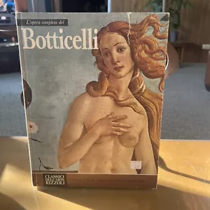 CLASSICI DELL'ARTE. L'OPERA COPMPLETA DEL BOTTICELLI. AA.VV. RIZZOLI. - Picture 1 of 8