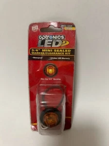Optronics, 3/4" Round Yellow LED Mini Sealed Marker MCL12AK - Foto 1 di 2