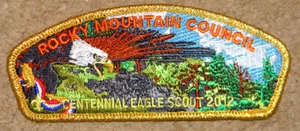 Rocky Mountain Council 2012 Centennial Eagle CSP - Ltd Ed 100 Made - SA34 - Mint - Picture 1 of 1