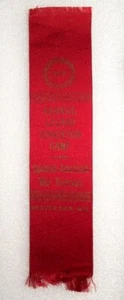Ribbon: Spanish-American War Veterans, Beaver Dam, Wis., George Leland Edgerton - Picture 1 of 2