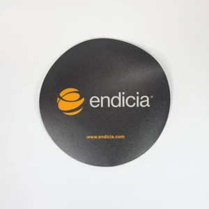 Alfombrilla de ratón redonda de repuesto alfombrilla de ratón negra de 8 pulgadas de diámetro - Imagen 1 de 4