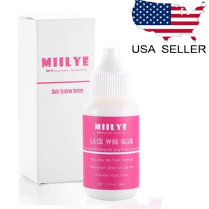 Wig Glue for Front Lace Wig Waterproof Lace Front Glue Bold Hold Waterproof L... - Picture 1 of 4