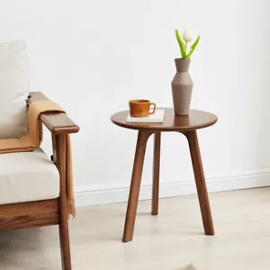 Round End Table-Small End Table Side Table Coffee Table Bedside Table Nightstand - Picture 1 of 7
