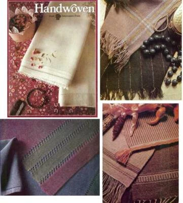 Handwoven magazine november 1981: jackets, shawls, scarves, pillowcases, dress + - Image 1 of 3