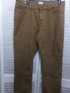 Original Weatherproof Pants Men's 38x32 Brown Fleece Lined Regular Fit - Picture 1 of 7