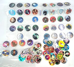 POG Lot of 100 Casper Batman Toons NHL Hockey Milkcaps 1 Slammer Gretzky 1990s - Picture 1 of 16