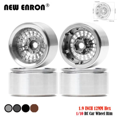 1.9" Wheel Rim Alloy Negative offset -10mm for 1/10 RC F350 VS4-10 Redcat Gen8 - Image 1 of 4