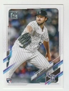 (12) Ben Bowden 2021 TOPPS UPDATE SERIES ROOKIE LOT #US298 COLORADO ROCKIES - Picture 1 of 1