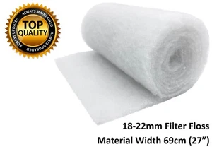 Filter Zahnseide Wolle 18-22 mm Medien für Aquarium Teich Fische Außenbecken Meer Koi - Bild 1 von 1