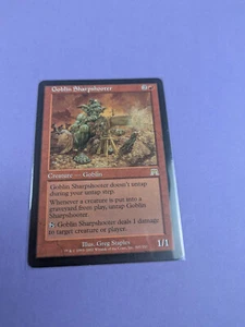 MTG Magic The Gathering: Onslaught: Goblin Sharpshooter Rare - NM - Picture 1 of 2