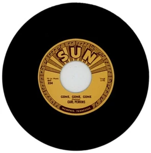 45Re✦CARL PERKINS✦"Gone Gone Gone/Let The Juke Box Keep On Playing"✦Monster RAB♫ - Imagen 1 de 1