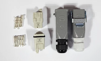 Harting Han Q5/0-M Q5/0-F Male Heavy-duty Connector Connector 1SET - Image 1 of 3