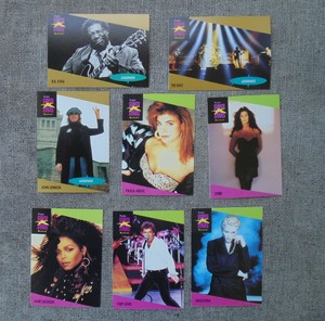 1991 Pro Set Musicards 260 Cards Set + 2 Rare Corrected Cards 90 and 166 Nr Mint