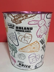 Cinemark Borderlands Movie Embossed Tin Popcorn Bucket - White/Pink Cinema 2024 - Picture 1 of 7