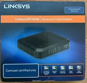 Cable módem Linksys DOCSIS (DPC3008-CC) 340mbps ¡Nuevo! - Imagen 1 de 2