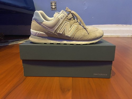 New Balance 574 marrone blu taglia 9