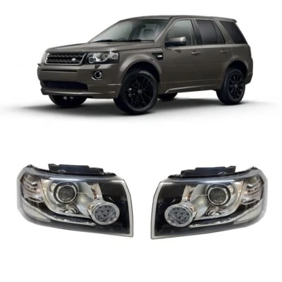 Pair Headlight Assembly For Land Rover Freelander 2 2012-2015 Front Lamp LH RH - Image 1 of 4