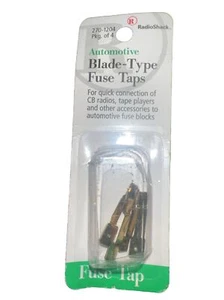 RadioShack Automotive Blade-Type Fuse Taps 4/PK 270-1204 - Picture 1 of 2