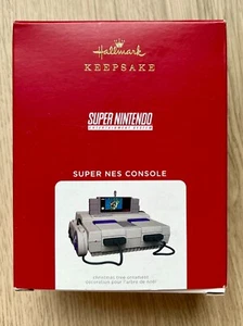 2021 Super NES Console Super Nintendo Entertainment Hallmark Keepsake Ornament - Picture 1 of 4