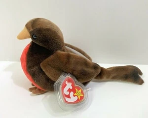 TY Early the Robin Retired Beanie Baby - NUEVO CON ETIQUETA - Imagen 1 de 7