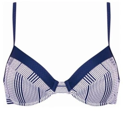 Triumph Summer Waves W 02 Damen Bikini Oberteil mit Bügel Ungepolstert Neu - Bild 1 von 4
