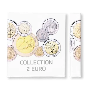 Professionelle Münzsammlung - 200 Münzen / 2 EURO ALBUM SCHULZ - extra stark - Bild 1 von 8