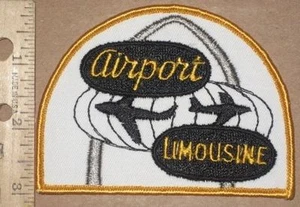 Parche de limusina de aeropuerto - vintage - Imagen 1 de 1
