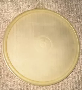 Tupperware Replacement Lid #238 Round 5.5 Inch Sheer Clear with B Tab - Picture 1 of 4