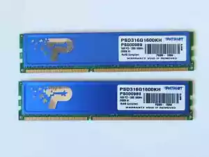 PATRIOT Memory Signature PSD316G1600KH 16GB (2x 8GB) PC3 12800 1600MHz RAM - Picture 1 of 1