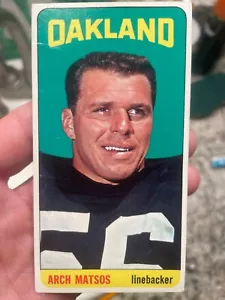 1965 Topps Tall Boy #142 Arch Matsos VG-EX Light Creases - Picture 1 of 3