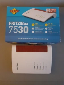 FRITZ! Box 7530 DSL Wireless Router Up To 866 Mbit/s 4x Gigabit LAN 1x USB - Afbeelding 1 van 1