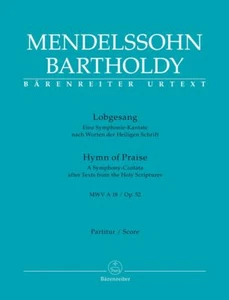 Lobgesang / Hymn of Praise Op.52 MWV A 18 (Full Score) Mixed Voices Choir Music - Picture 1 of 1