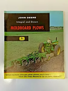 Original John Deere Moldboard Plows Brochure - Picture 1 of 4