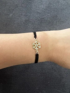 Schneeflocke Armband Modeschmuck Gold Optik - Picture 1 of 2