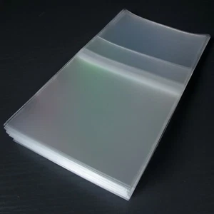100 New Cassette Case Wrappers ~ Resealable Clear Plastic Storage Sleeves, Bags - Picture 1 of 8