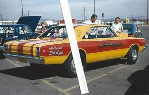 1960s NHRA Drag Racing-Bill Bagshaw's 1968 Dodge 426Hemi Dart-"RED LIGHT BANDIT"