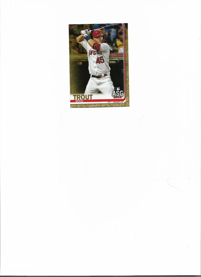 2019 Topps Update GOLD Parallel #'d to 2019 You Pick/Choose Card SPECIAL!!!!! - Image 1 of 1