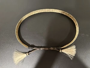 Rattlesnake Cowboy Hat Band 3/4” Wide Adjustable. 40+ Years Old - Picture 1 of 7