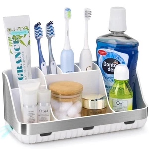 Toothbrush Holders for Bathrooms Countertop Organizer - Kids Electric Toothbr... - Picture 1 of 7